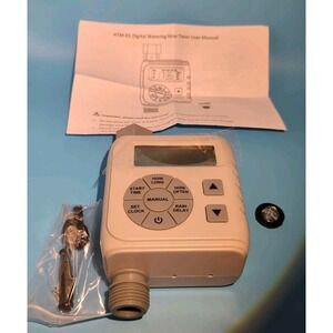 Sprinkler Timer, Programmable Irrigation Water Timer for Garden Hose, Solar/Batt